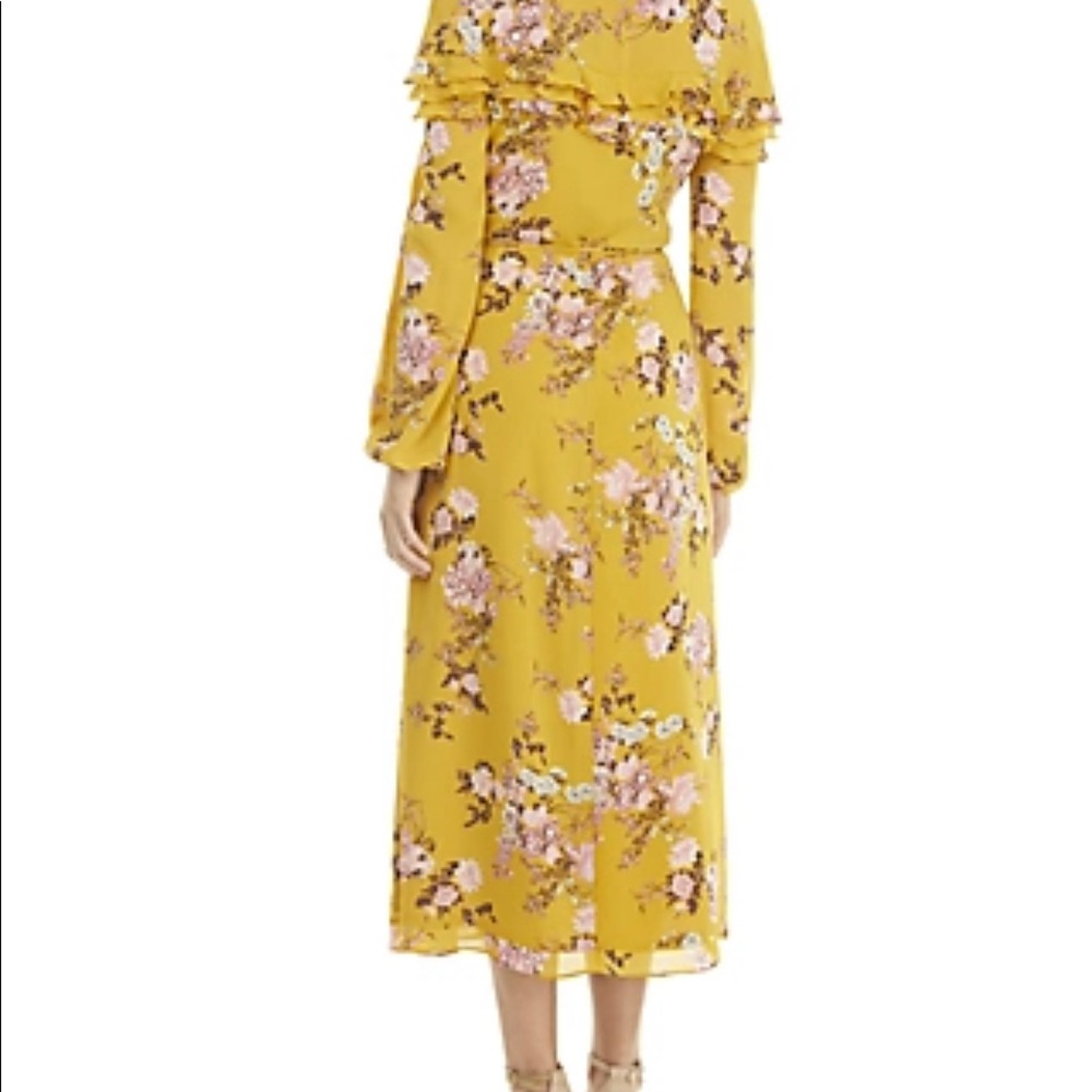 Floral Dress with ruffled trim - Picture 3 of 4